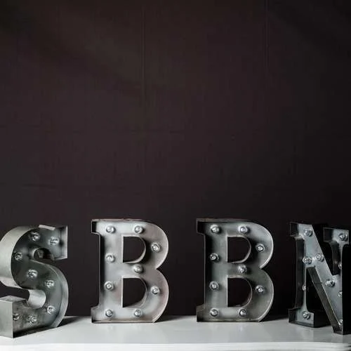Marquee Alphabet SILVER - S
