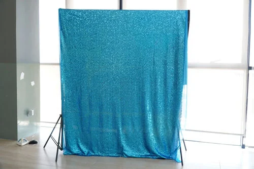 Sequin Light Blue 4 mtr