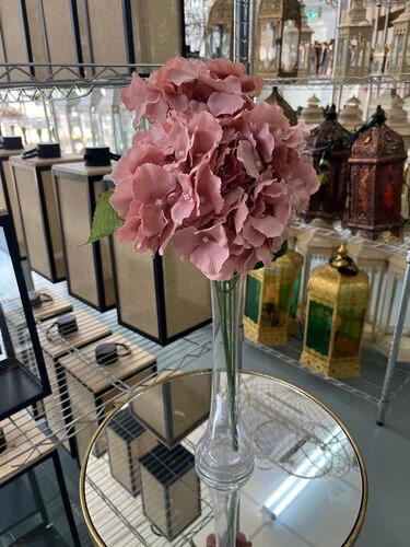 (SM) Flower Hydrangea Bush - Dusty Pink (NEW)