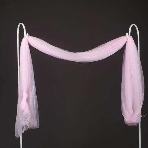 (SM) Lace Netting Pink - 3mtr
