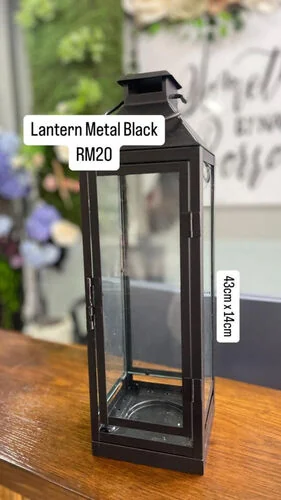 (SM) Lantern Metal Black