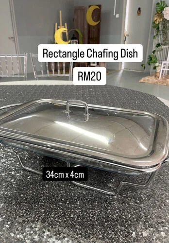 (SM) Rectangle Chafing Dish