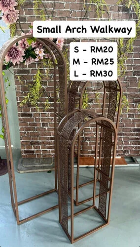 Small Arch Walkway - S - 32 inch(H) x 12 inch(L) X 7.5 inch(W)