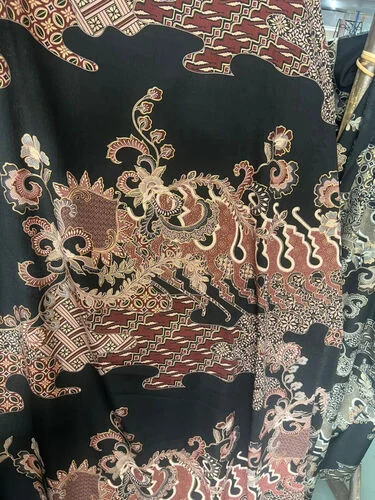 ™ Kain Batik Halus Dark Brown