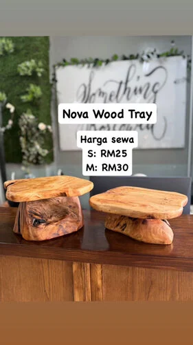 ™ Nova Wood Tray - S - 28X25X12