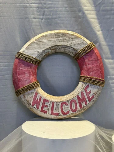 ™ Wood Buoy Welcome