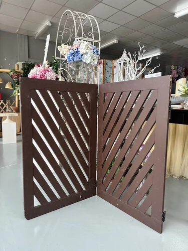 ™ Wooden Decorative Fence - Folded