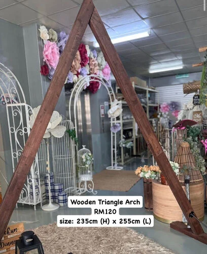Wooden Triangle Arch